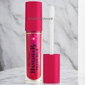Too Faced Hangover Pillow Balm in Pink Mint New.
